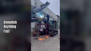 Młot hydrauliczny o dużej wytrzymałości Potężne narzędzie wyburzeniowe do koparek 0,5–10 ton Mini Construction