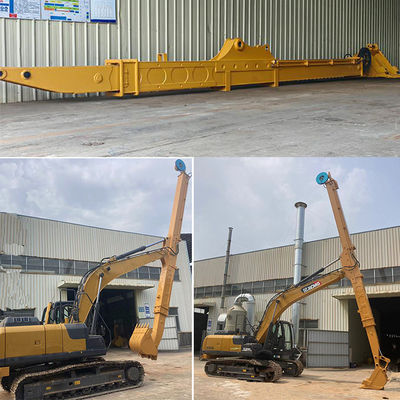 6-36 ton koparki zamontowane Clamshell ramię teleskopowe dla 15M głębokości kopania