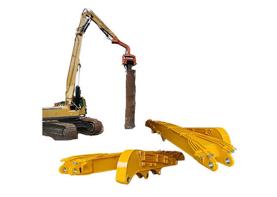 16m 18m 19m Ekskawator Piling Boom And Arm Pile Driver Attachment Wysoka wytrzymałość