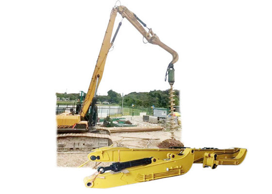 16m 18m 19m Ekskawator Piling Boom And Arm Pile Driver Attachment Wysoka wytrzymałość