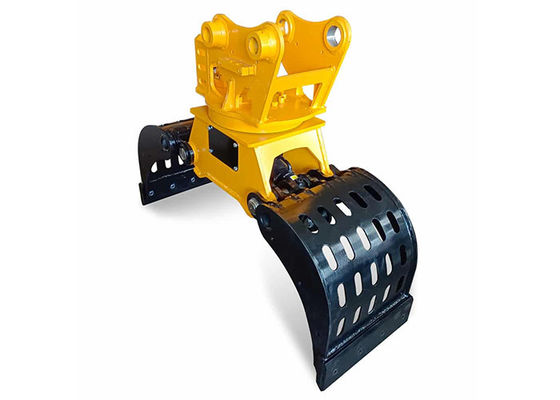 Wielofunkcyjny koparz hydrauliczny uchwyt skały Przymocowanie Q355B Grapple Log Excavator