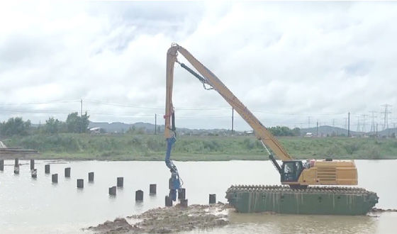 Ramię palownicze koparki Q355B do wbijania pali, pali cementowych, pali stalowych