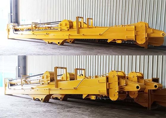 30m 35m Długotrwałe ramię Clamshell Telescopic Arm Trzy sekcje Excavator Dipper Arm