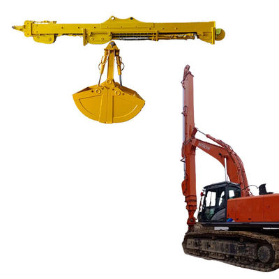 BS900E Digger Telescopic Dipper Arm Z Clamshell Bucket Wysokiej skuteczności