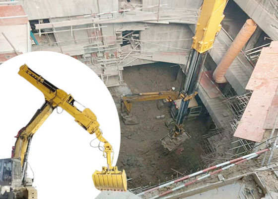 OEM Silny hydrauliczny ramię koparki teleskopiczny boom rozciąga się do 32 metrów