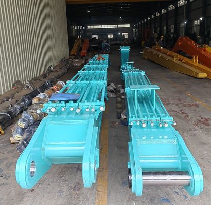 Wytrzymały wysięgnik do rozbiórki 20-45 tonowych koparek, 18-metrowy, 2-częściowy, do prac rozbiórkowych budynków, osprzęt do koparki Q355B