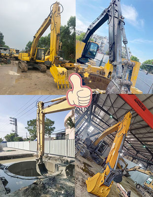 8m 10m 12m Ekskawator Sliding Boom Arm Digging Foundation Długie ramię