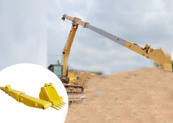 Q690D HG785 Excavator Długotrwałego zasięgu ramię teleskopiczne z wiaderkiem kopania Fundament Pit