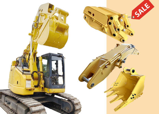 Ramię tunelowe koparki o masie 45-50 ton z wiadrem / przełącznikiem