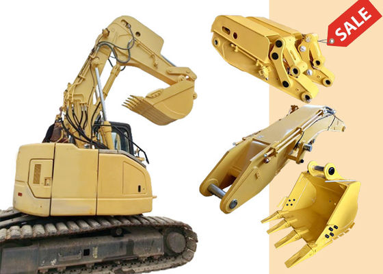 Ramię tunelowe koparki o masie 45-50 ton z wiadrem / przełącznikiem