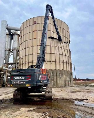 Trójczęściowy teleskopowy wiertnik do demolacji, ramię koparki do demolacji Q355B Q690D