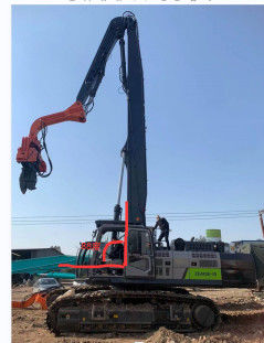 Wykonane na zamówienie hydrauliczne koparki, rękawica napędowa, wiertarka wiertarna