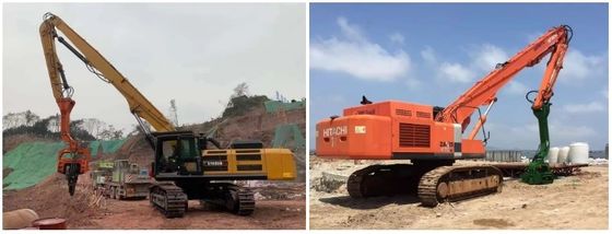 Wykonane na zamówienie hydrauliczne koparki, rękawica napędowa, wiertarka wiertarna