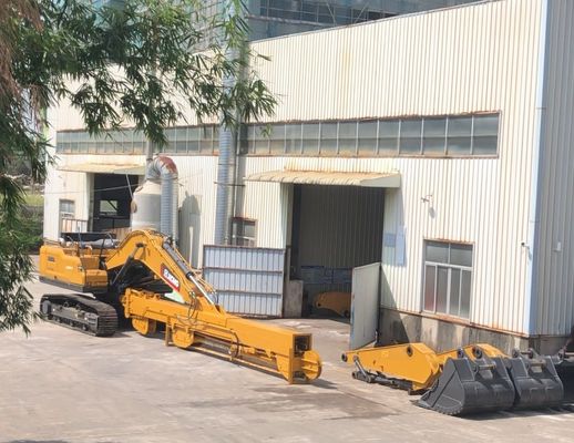 Zmiennik hydrauliczny z ramieniem teleskopicznym Koparka teleskopiczna BS900E Q355B