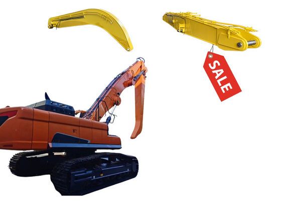Hydrauliczny skraplacz wykopalnia Wielkiego zasięgu bum do chwytania stali