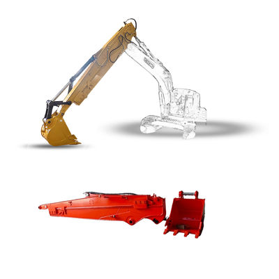 Q355B Ramię przedłużające koparki Telescopic Boom Hydraulic Sliding Arm For Deep Wells