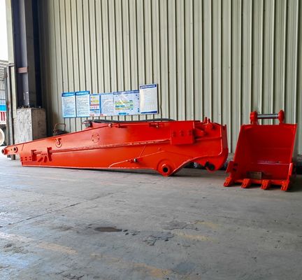 Q355B Ramię przedłużające koparki Telescopic Boom Hydraulic Sliding Arm For Deep Wells