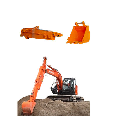 Q355B Długotrwałe ramię przesuwne teleskopiczne 8-12 m dla hydraulicznych koparek Hitachi