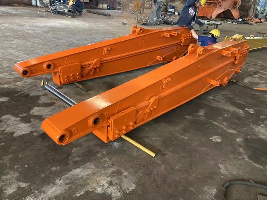 Q355B Długotrwałe ramię przesuwne teleskopiczne 8-12 m dla hydraulicznych koparek Hitachi