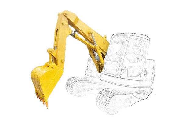 Shaogang Q355B 30-36 ton Ekskawator skrócić ramię tunelu boom Z większymi cylindrami ekskawator skrócić bum Excavator tunelu ramię tunelu boom
