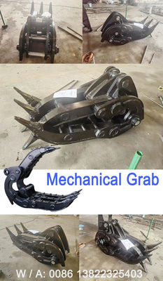 1 ton - 65 ton Grabarz mechaniczny do chwytania kamiennego drewna