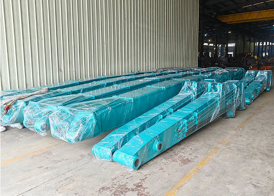 Ciężki 13,5-18m Excavator Piling Arm Boom dla 30-50 Ton Excavator Sheet Pile Driving Attachment Q355B Q690D Dostosowany