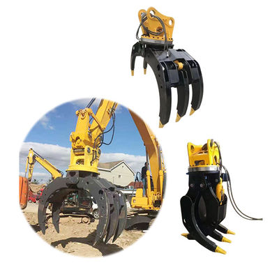 Usługi OEM świadczone dla chwytaka hydraulicznego obracającego się o 360 stopni z 2 cylindrami