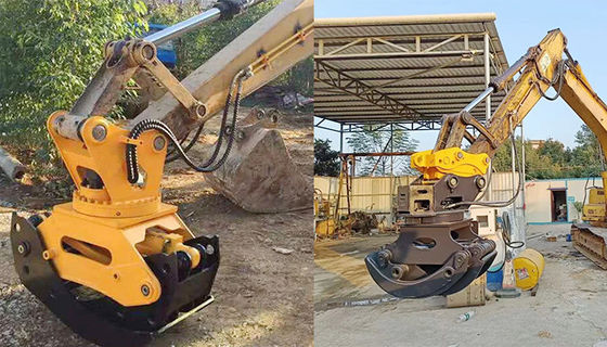 Usługi OEM świadczone dla chwytaka hydraulicznego obracającego się o 360 stopni z 2 cylindrami