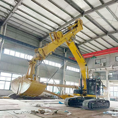 Ekskawator teleskopiczny z wiadrem Clamshell Telescopic Boom dla kota hitachi komatsu