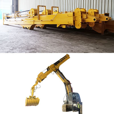 Teleskopowa koparka z wiatrakiem Clamshell Bucket Mini Excavator dla koparki 20 ton