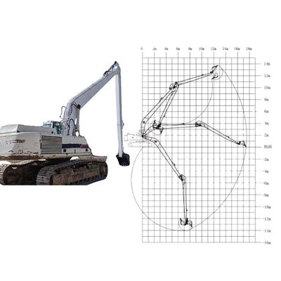 20M Excavator z wiadrowym cylindrem do wydobywania piasku