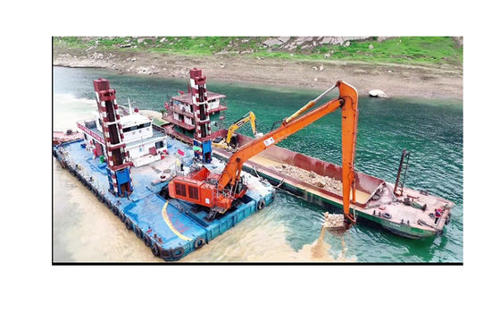 Długie ramię koparki 30M dla Cat 350 Sany 550 Hitachi ZX1200