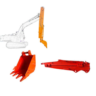 1200MM Excavator Telescopic Arm Yellow Red Blue White
