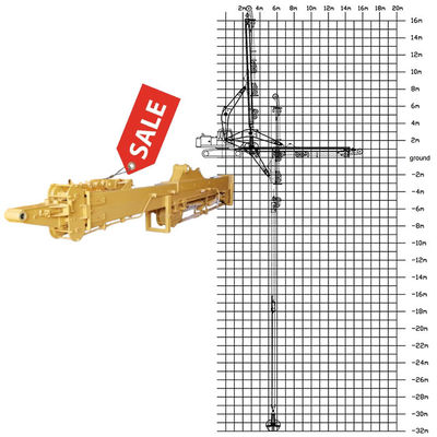 Ekskawator ramię teleskopiczne z chwytem użyć BS900E lżejsze silniejsze