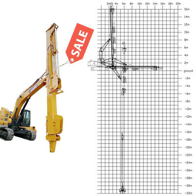 Teleskopowe ramię z uchwytem do chwytania żwiru i piasku