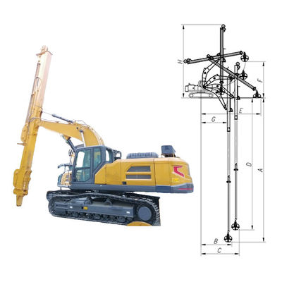 Top 1 30M Excavator Telescopic Arm z Clamshell Bucket Grab Bucket