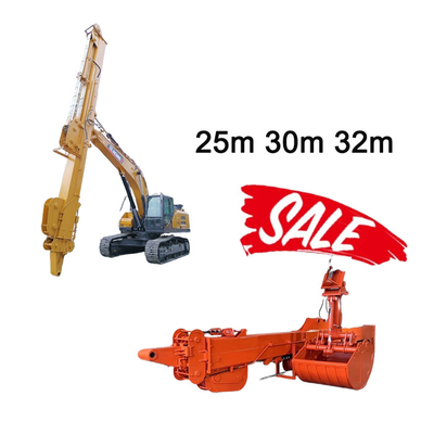 Top 1 Telescopic Boom for Excavator Dipper Arm Telescopic Arm With Clamshell Bucket (Telescopic Boom dla koparki)