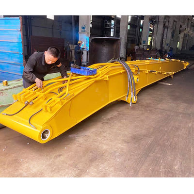 Wytrzymały wysięgnik do rozbiórki 20-45 tonowych koparek, 18-metrowy, 2-częściowy, do prac rozbiórkowych budynków, osprzęt do koparki Q355B