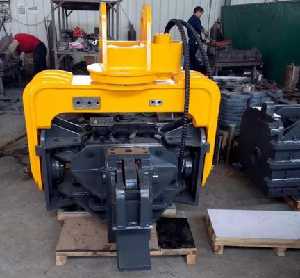 Przymocowanie do koparki Hydraulic Pile Hammers Vibratory Pile Hammer Hydraulic Steel Pile Driver dla koparek o masie 30-40 ton