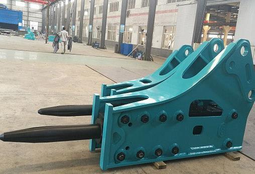 Wytrzymały młot hydrauliczny Potężne narzędzie wyburzeniowe do koparek 0,5–10 T Mini maszyny budowlane