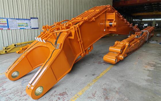 Ramię i wysięgnik koparki o długim zasięgu 14M, przedłużone ramię wysięgnika dla PC120 DH225 CAT320