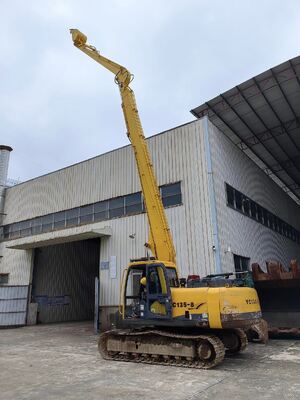 Wysięgnik do wyburzeń koparki Ramię o dużym zasięgu i wysięgnik o długości 23–24 m do SK350 Gorąca sprzedaż