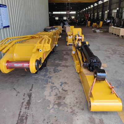 Wysokowytrzymałościowy hydrauliczny wysięgnik i ramię koparki 18M do palowania dla Sany 650 Doosan 520 do budowy fundamentów