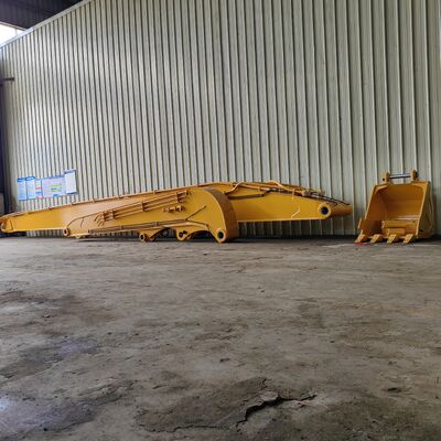 Wysokowytrzymałościowy hydrauliczny wysięgnik i ramię koparki 18M do palowania dla Sany 650 Doosan 520 do budowy fundamentów