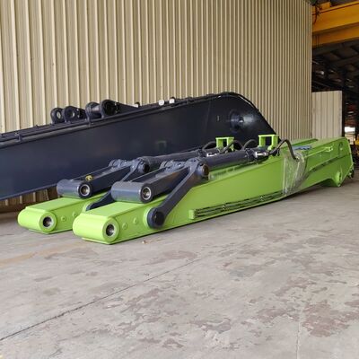 Excavator Long Arm with Wood Grab