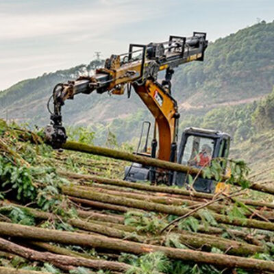 20Ton 30Ton Teleskopowe Ramię Teleskopowe Ramię Chwytakowe do Drzew