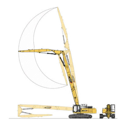 Long Reach Demolition Excavator Demolition Work Excavators